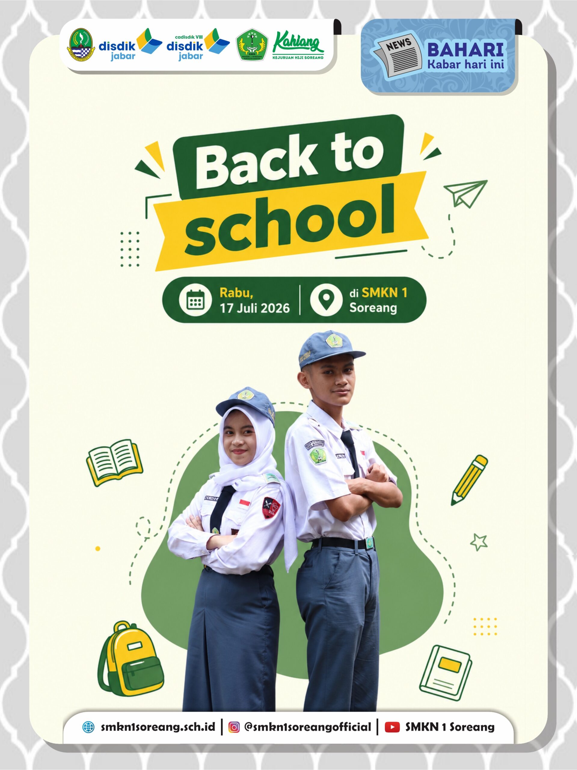 Back to School, menyambut Tahun Pelajaran 2026 / 2027